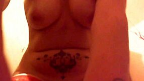 European long hair girl double penetrates ass!