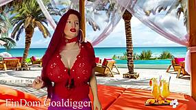 i'm the goddess mistress tricking you with my big tits and financial domination