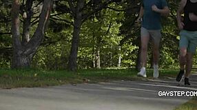 Gay Step Siblings Clash in Post-Workout Rivalry