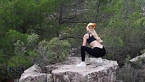 Outdoor Yoga Turns Steamy with a Stranger’s Touch