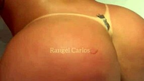 bunda quicando e muita porra saindo depois de foder gostoso com uma vadia