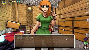 i can't resist fucking that sexy watermelon in the hornycraft parody game