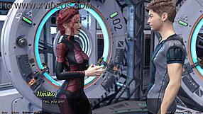 Stranded in Space 95 - Holding Hands with Curvy Asian Scientist MILF