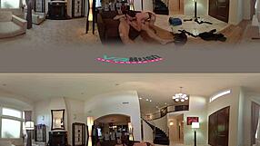 NIKKI'S BIG ASS GIVES YOU A HARD RAISE IN VOYEUR VR!