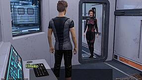 Stranded in Space 95 - Holding Hands with Curvy Asian Scientist MILF