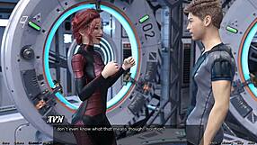 Stranded in Space 95 - Holding Hands with Curvy Asian Scientist MILF