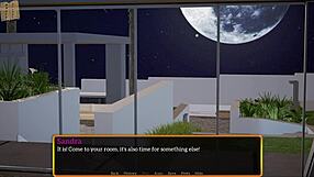 Exploring my new stepfamily in this game