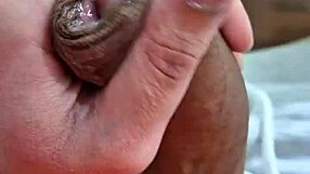 stroking a delicious cock in bisexual gay scene