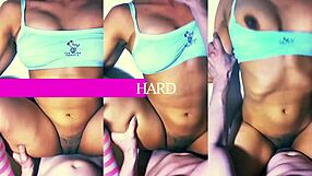 Unsatisfied Latina stepmom calls young gardener for more than apartment fixes