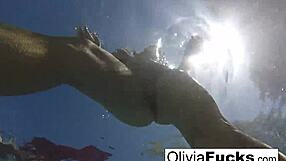 Olivia Has Summer Fun In The Pool!