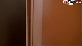 asian student cheats in germany with facial finish