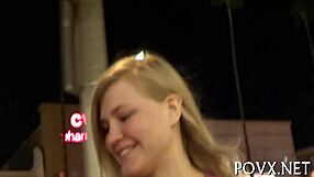 roxy lovette stars in free pov clip with rough teen blowjob action. her shaved pussy gets slammed hard