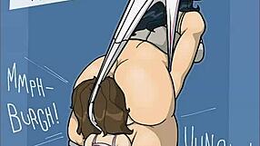 Cartoon Girl Wedgie Compilation 1