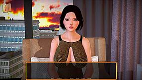 Exploring my new stepfamily in this game