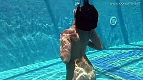 Jessica Seduces Producer with Her Sexy Underwater Look