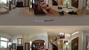 NIKKI'S BIG ASS GIVES YOU A HARD RAISE IN VOYEUR VR!