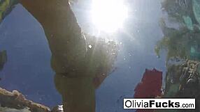 Olivia Has Summer Fun In The Pool!