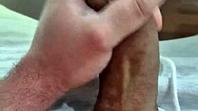 stroking a delicious cock in bisexual gay scene