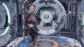 Stranded in Space 95 - Holding Hands with Curvy Asian Scientist MILF