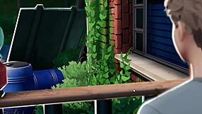 Peach hills division 1 - officer vinny gets handjob and blowjob at work