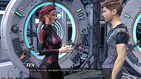 Stranded in Space 95 - Holding Hands with Curvy Asian Scientist MILF