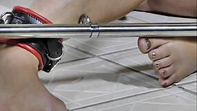 Summer Needs a Lesson While Puffing Cigarette in HD Nude Scene. Her Blonde Feet Tease.