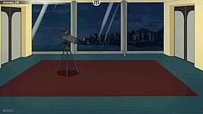 Teen Blackfire Enjoys Wild Fun in 18Titans Game