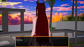 Exploring my new stepfamily in this game