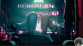 Caramba, Juno e Ellie piram com peitos apertados em Mass Effect!