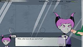 Teen Blackfire Enjoys Wild Fun in 18Titans Game