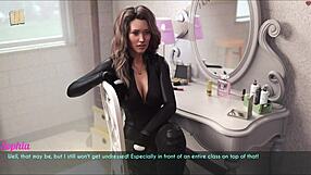 A Wife And Stepmother In Hentai Game 126