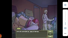 Witch Hunter P5 battles magic monster, half-female scorpion, taking on wild hentai challenge!