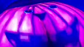 Happy Halloween turns into steamy homemade action with big ass couple