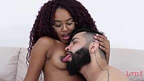 Vitoria Smith debuts in porn with intense fucking and creampie on camera