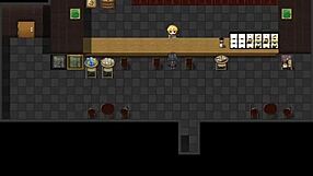 Sister Gives Blowjob Under Counter at Work - NTR Online Part 9