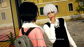 my bully is my lover in homemade 3d scene