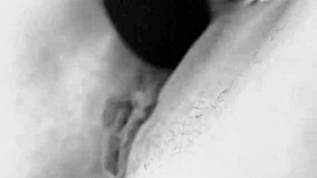 Amateur housewife fingers to climax