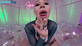 Swallowbay’s busty brunette Melissa Stratton craves deepthroat and doggystyle