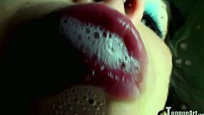 Sophia D licks my spit