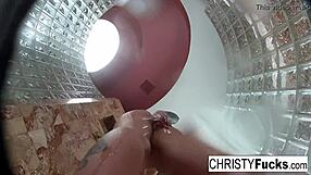 Shower Fun with Christy Dahlia and Ivan, She Says Playfully
