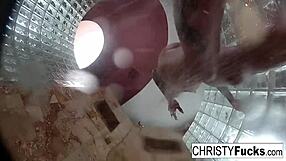 Shower Fun with Christy Dahlia and Ivan, She Says Playfully