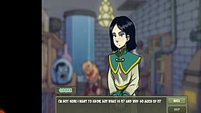 Witch Hunter P5 battles magic monster, half-female scorpion, taking on wild hentai challenge!