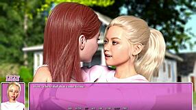 Summer in the City 01 - Kissing My Hot Blonde Lesbian Best Friend
