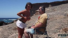 blind lust with big tits blowjob public outdoor pornstar cumshot?