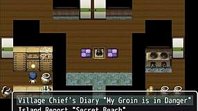 tanned girl natsuki hentai game ep 4 plump sweaty curvy body