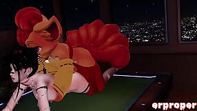 What kind of special training do Vulpix and trainer get into?