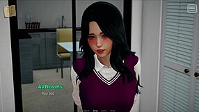 my bully is my lover in homemade 3d scene