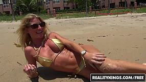 realitykings - milf hunter - golden girl licks blonde teen pussy