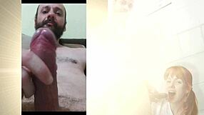 ai generated cumshots on beautiful women's faces