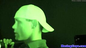 Twink hazing with raw anal action in college dorm